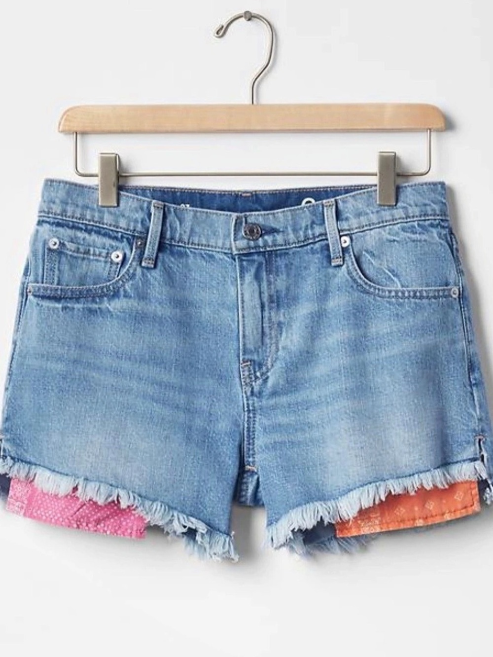 Gap Authentic Boyfriend Short Distressed Denim Jean Shorts Waist 31